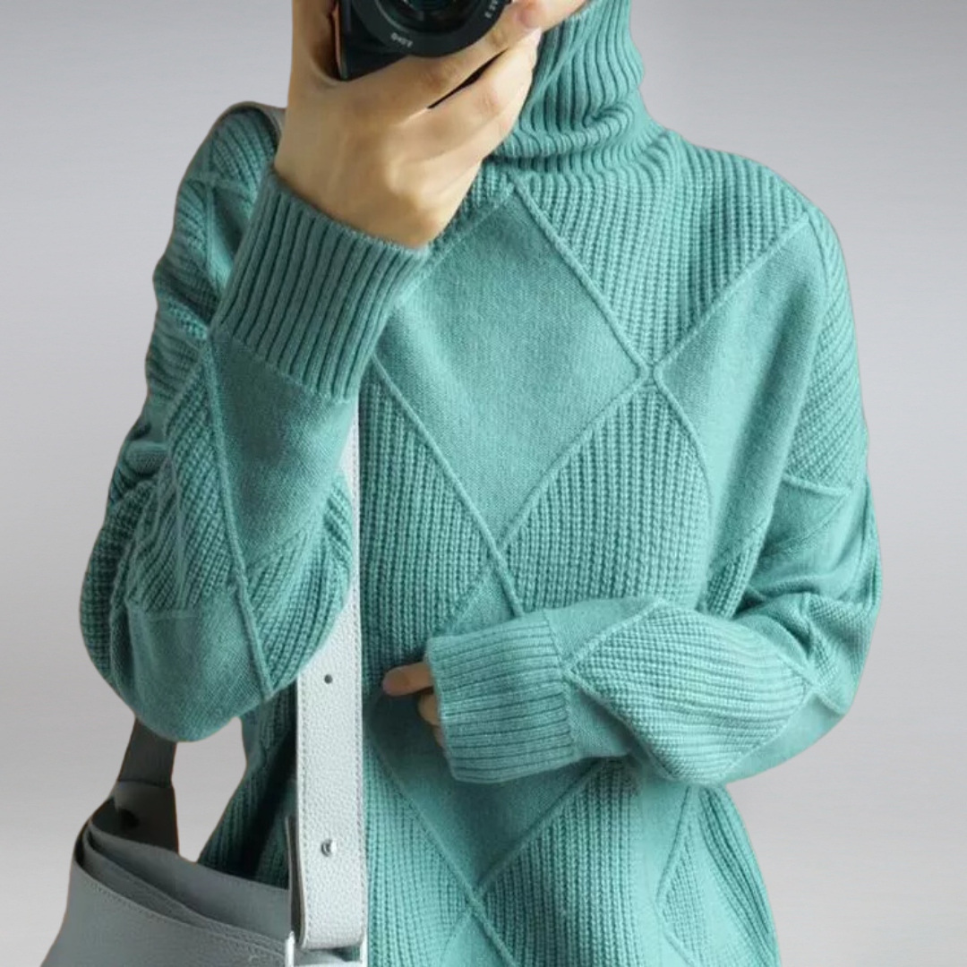 VOGUE™ - Soft Turtleneck Sweater