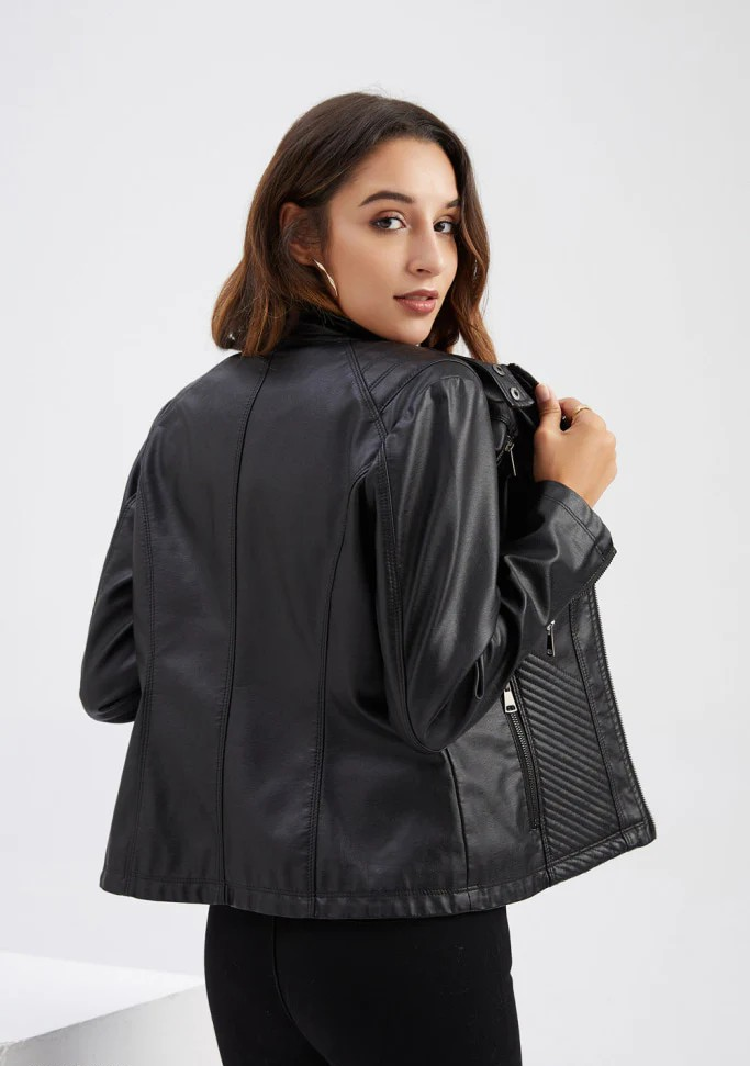 Elena™ - Stylish and unique leather jacket