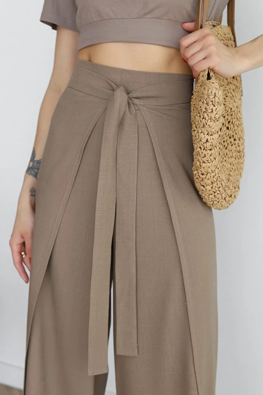 POZIE™ - Rosseta Wide linen trousers