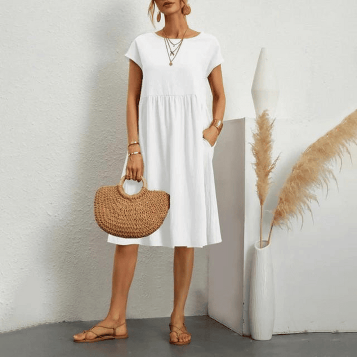 Nina | Handcrafted tummy-covering Dress