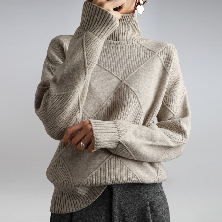 VOGUE™ - Soft Turtleneck Sweater