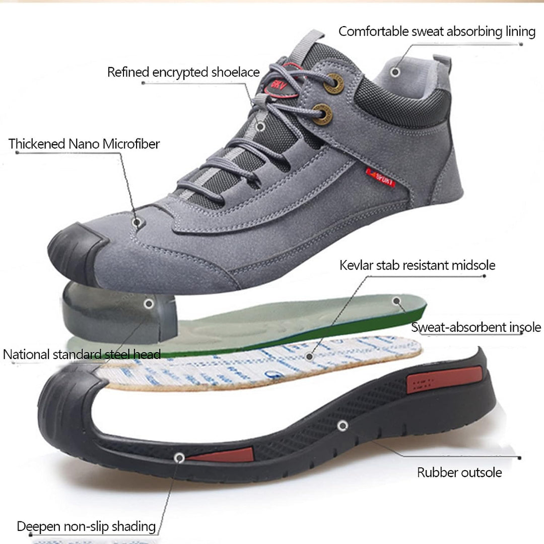 FootGuard Pro™ - Safety Shoes