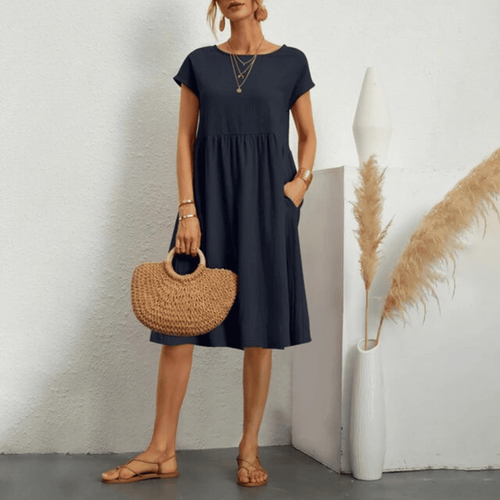 Nina | Handcrafted tummy-covering Dress