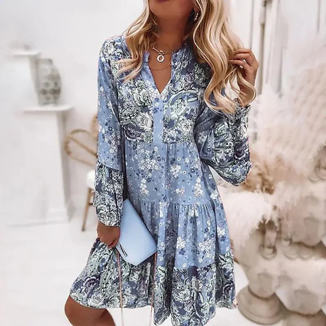 VOGUE™ - Floral Print Dress