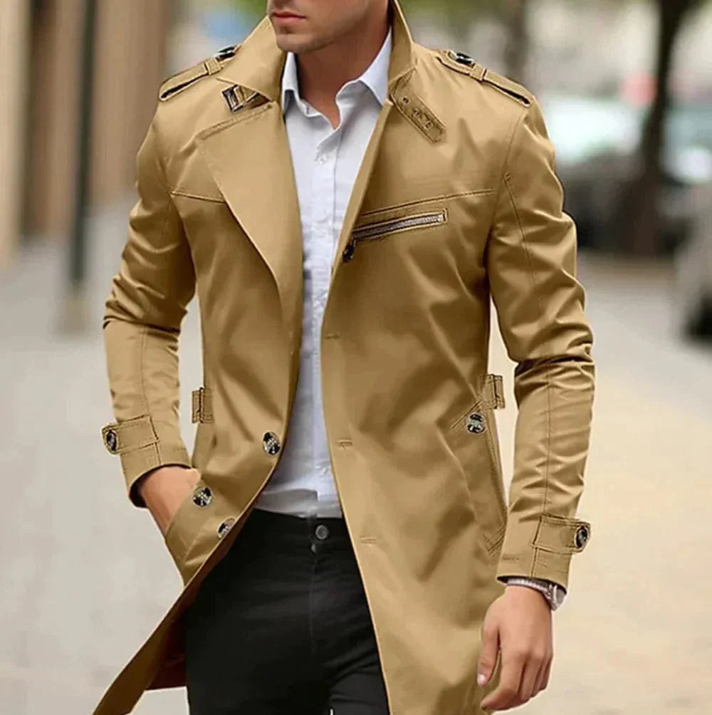 Laurent™ - a classic trench coat for Men