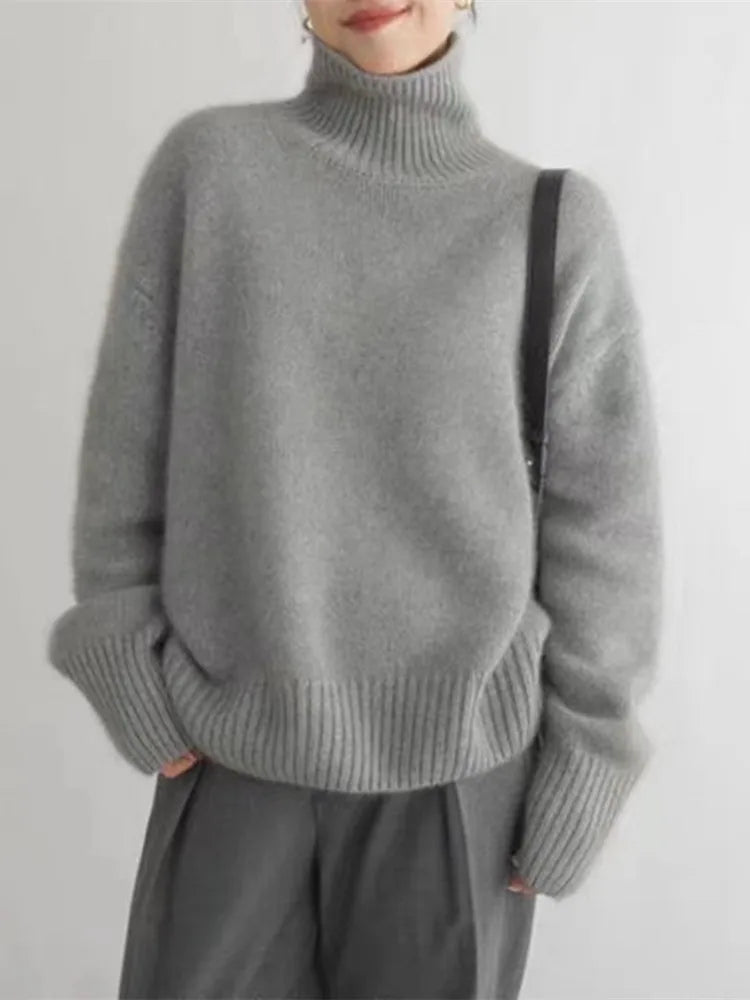 EliteCashmere™ - Turtleneck Sweater