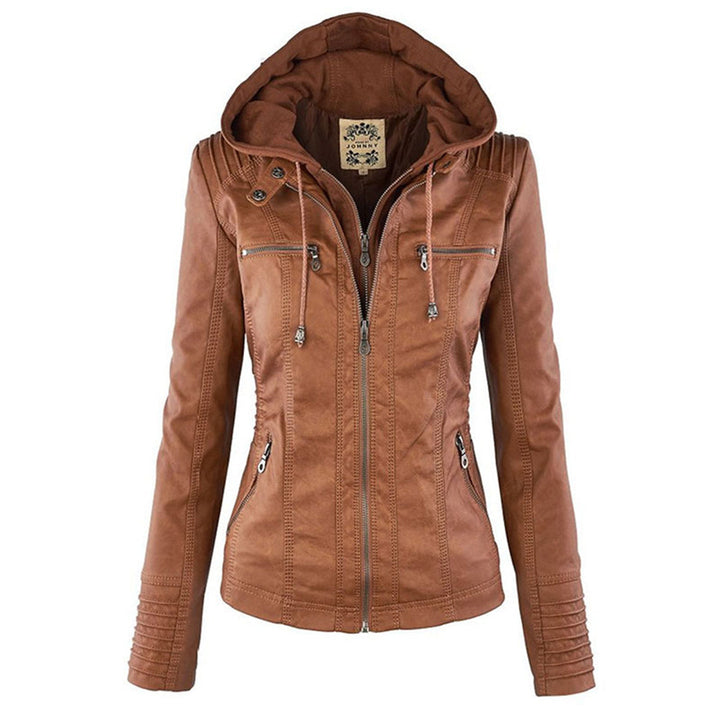 Bella™ - leather short jacket