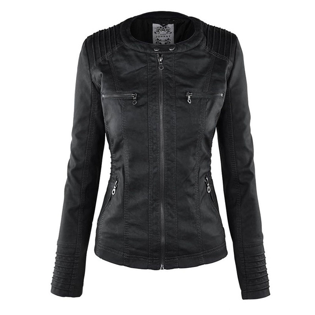 Bella™ - leather short jacket