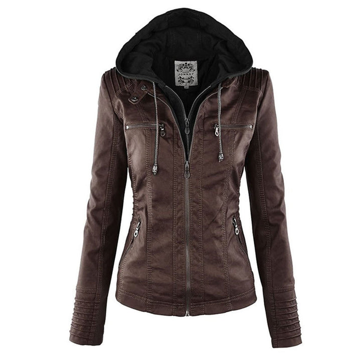 Bella™ - leather short jacket