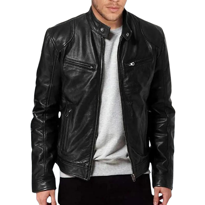 VOGUE™ - Leather Men's Jacket