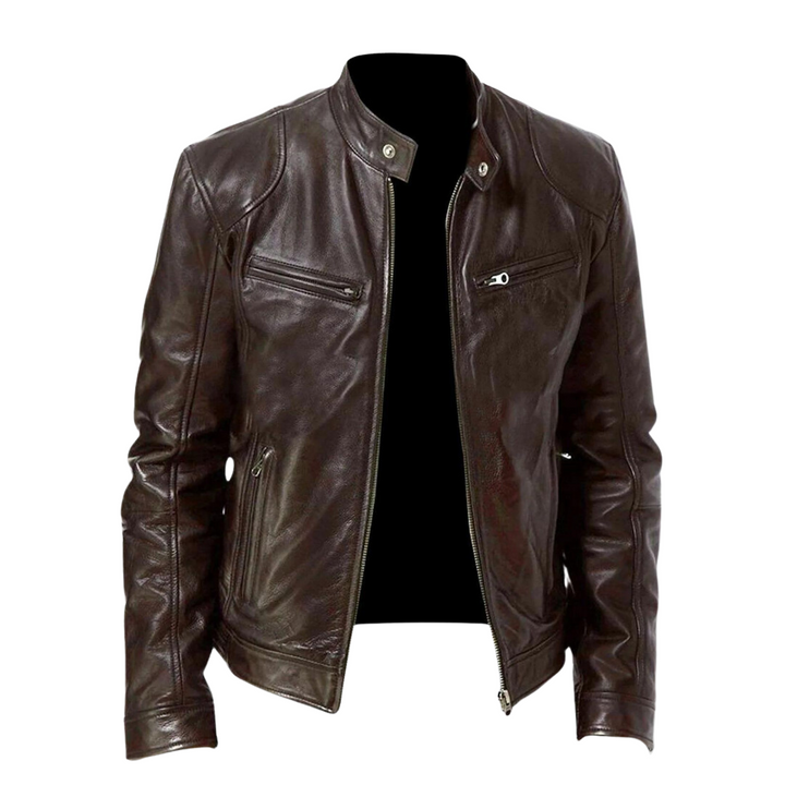 VOGUE™ - Leather Men's Jacket