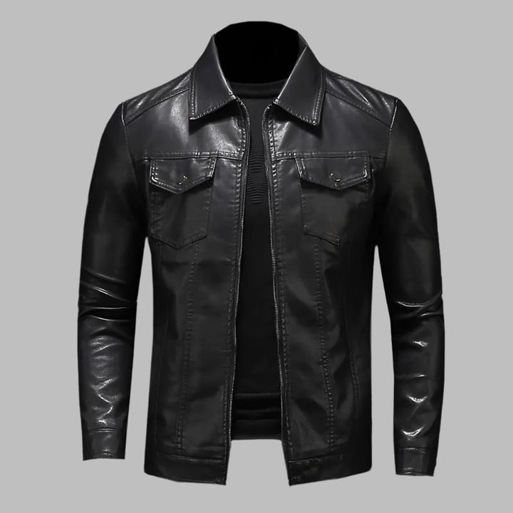 Victor | Classic Leather Jacket