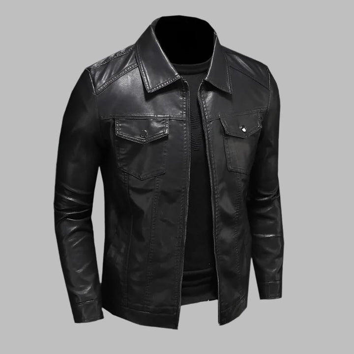 Victor | Classic Leather Jacket