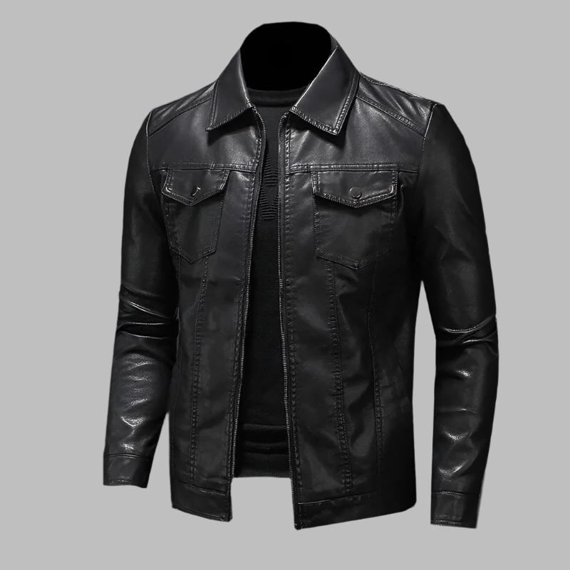 Victor | Classic Leather Jacket