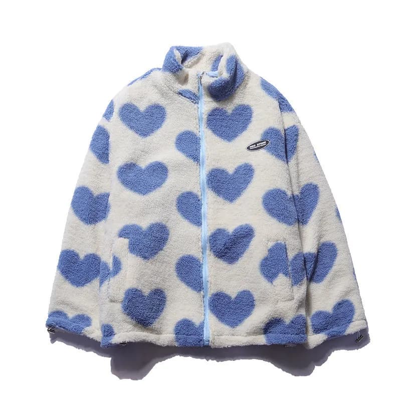 Anni | Double Sided Heart Coat