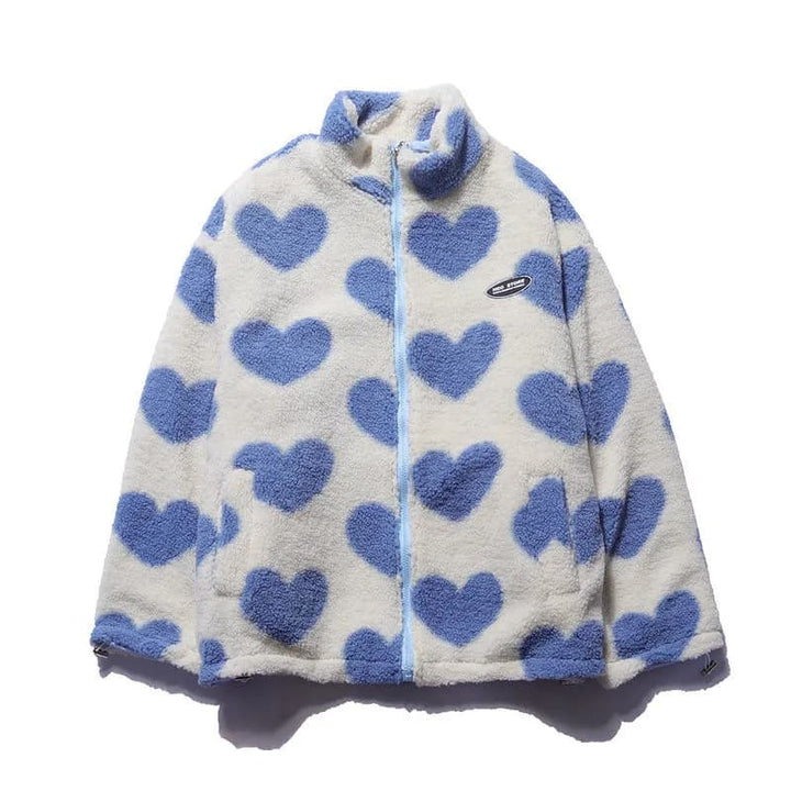 Anni | Double Sided Heart Coat