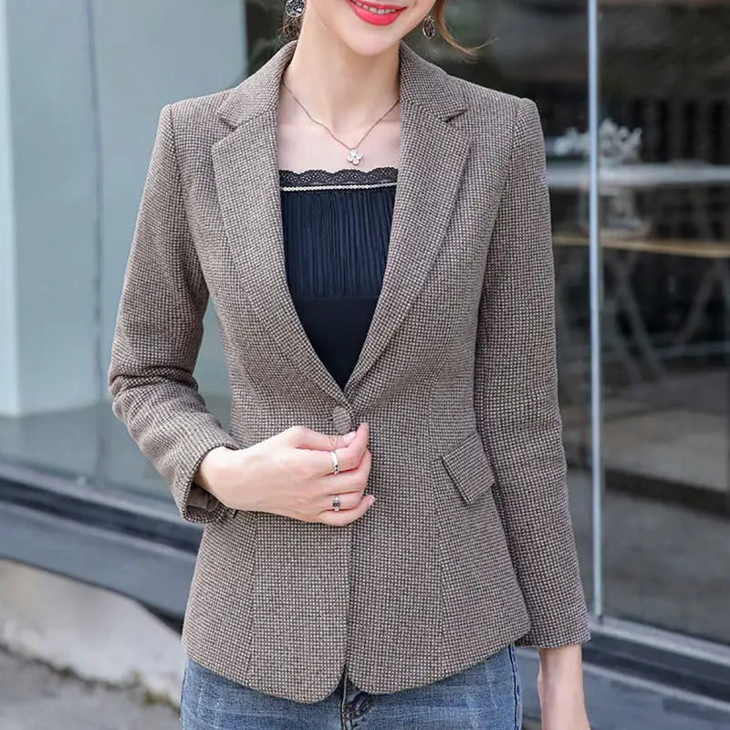 VOGUE™ - Cotton Office Blazer