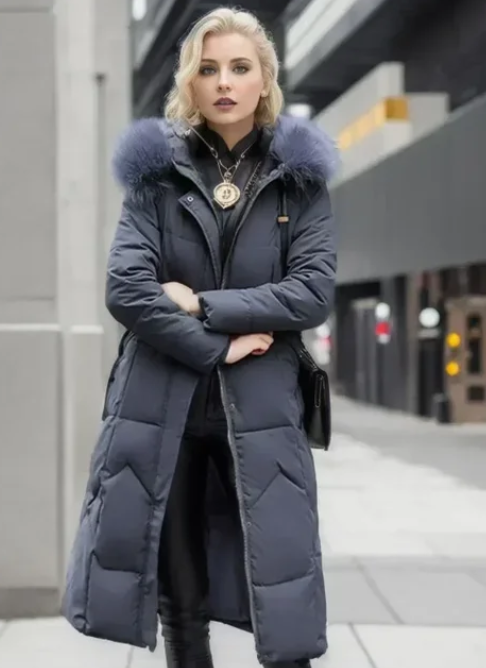 Brenda™ -  Luxurious fur-lined winter coat