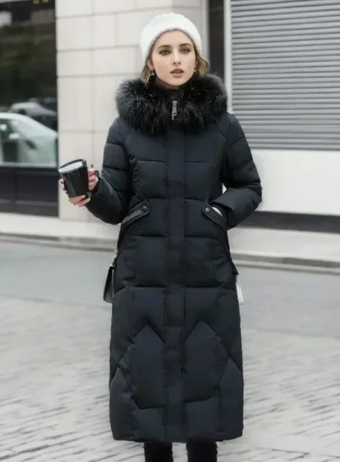 Brenda™ -  Luxurious fur-lined winter coat