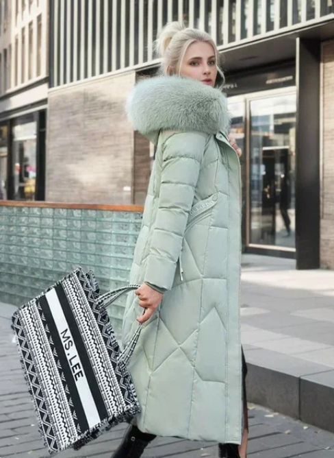 Brenda™ -  Luxurious fur-lined winter coat