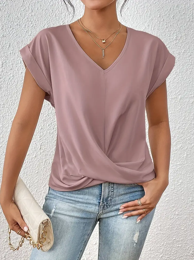 VOGUE™ - The perfect v-neck top for woman