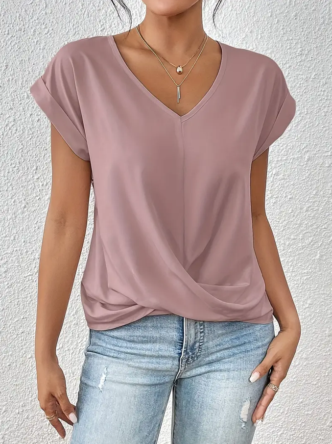 VOGUE™ - The perfect v-neck top for woman