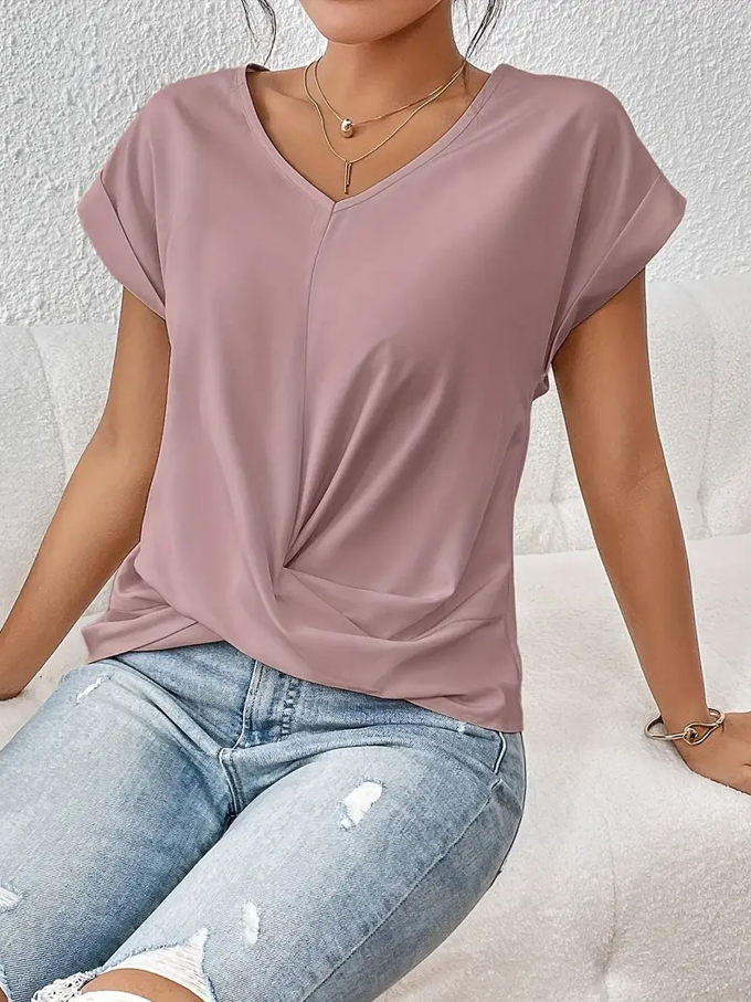 VOGUE™ - The perfect v-neck top for woman