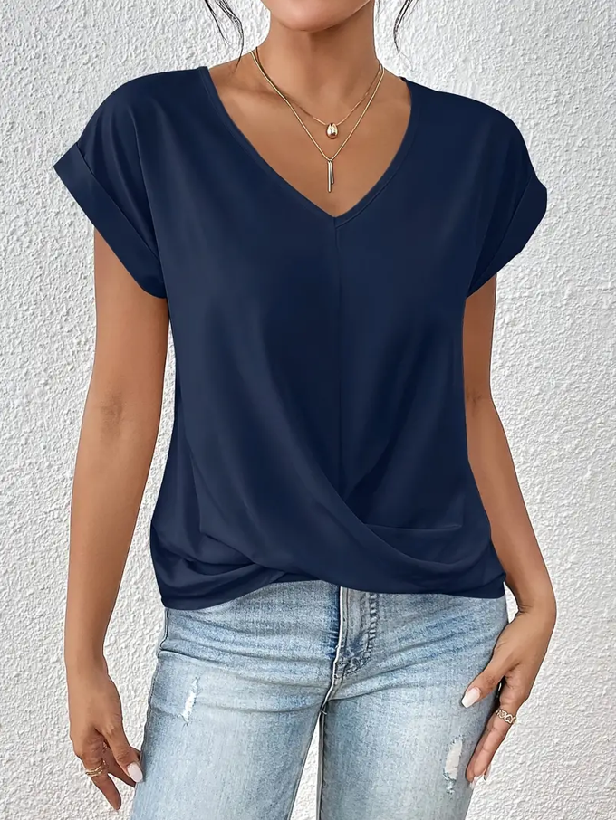 VOGUE™ - The perfect v-neck top for woman