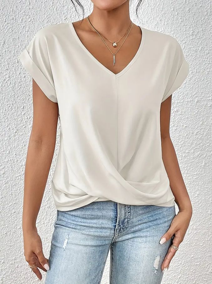 VOGUE™ - The perfect v-neck top for woman