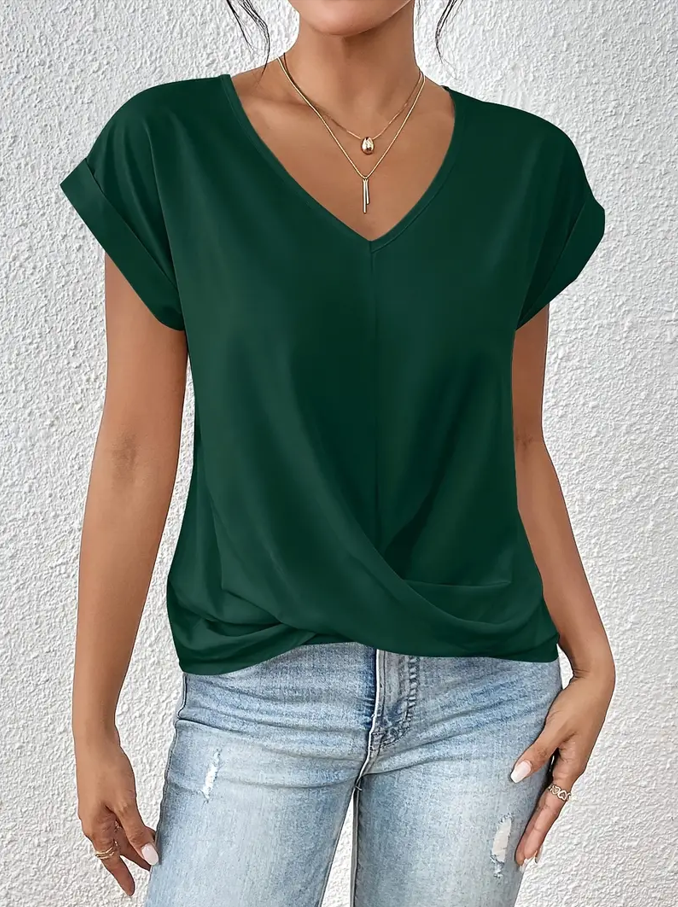 VOGUE™ - The perfect v-neck top for woman