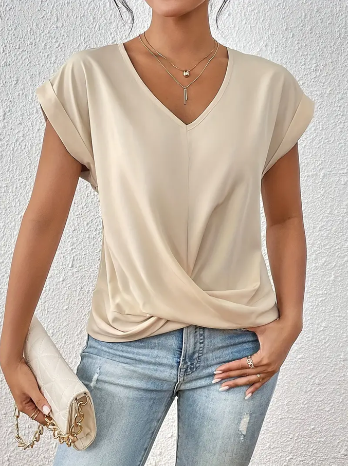 VOGUE™ - The perfect v-neck top for woman