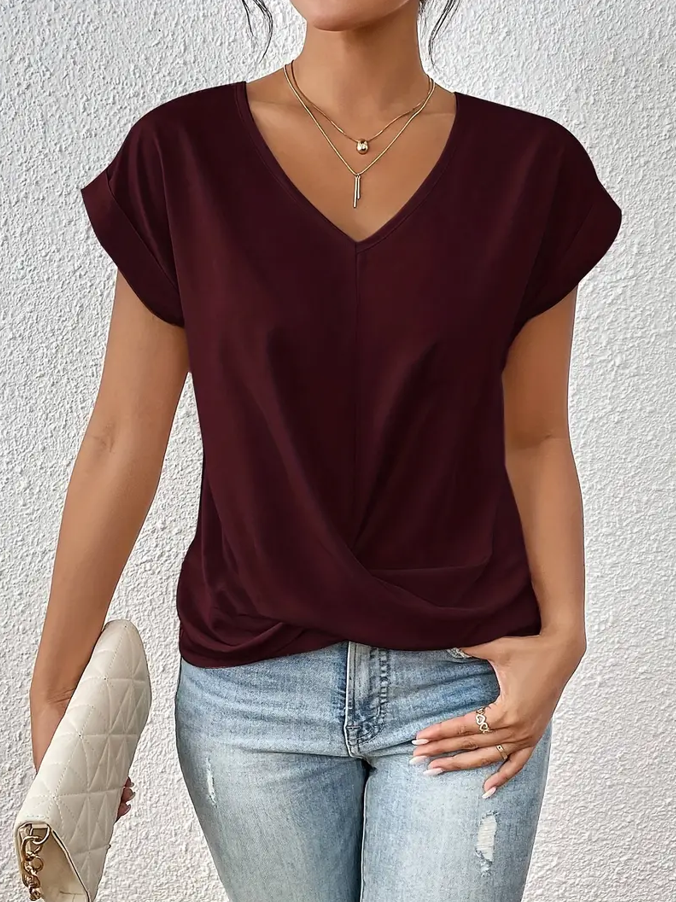 VOGUE™ - The perfect v-neck top for woman