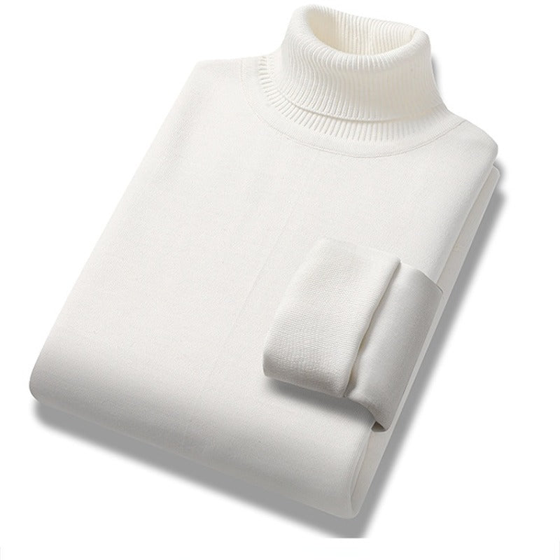 VOGUE™ - Men's Turtleneck With Teddy Lining