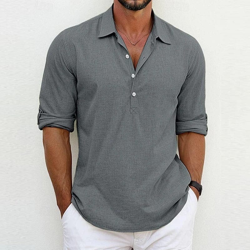 Carlos - All-Season Cotton Shirt