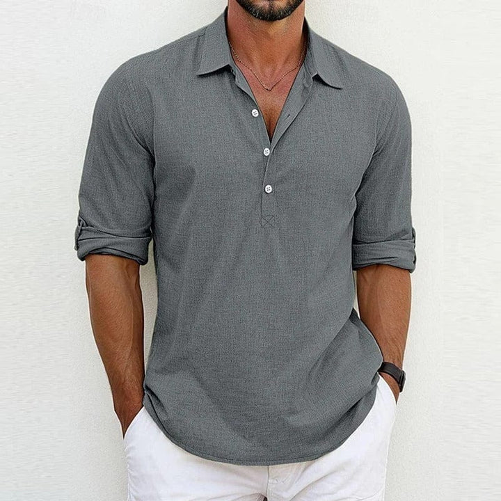 Carlos - All-Season Cotton Shirt