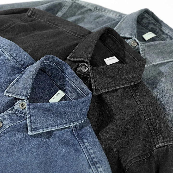 VOGUE™ - Washed Denim Shirt