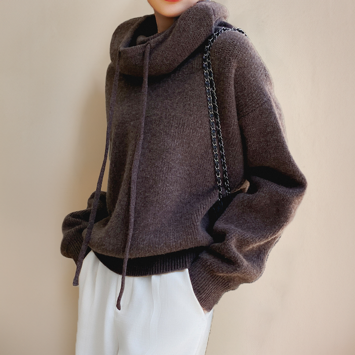 GRACE | Chic Cashmere Hoodie