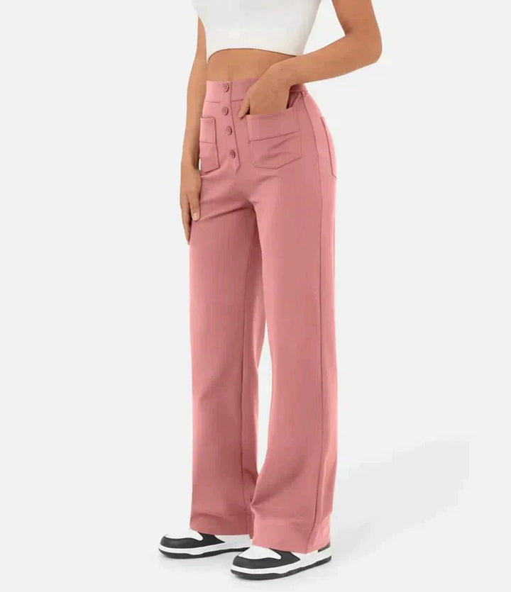 EcoMove™ - High-Waisted Casual Pants