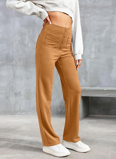 EcoMove™ - High-Waisted Casual Pants