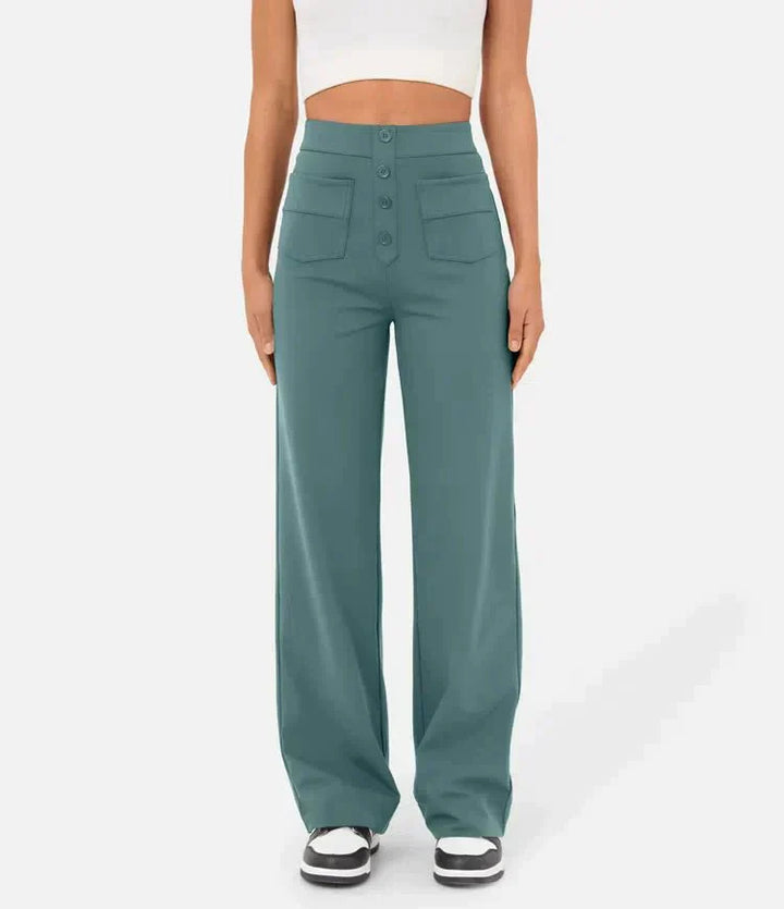 EcoMove™ - High-Waisted Casual Pants