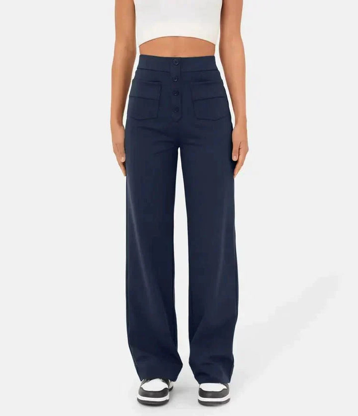 EcoMove™ - High-Waisted Casual Pants