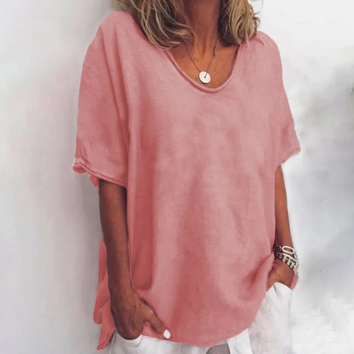 VOGUE™ - Comfortable loose-fit blouse