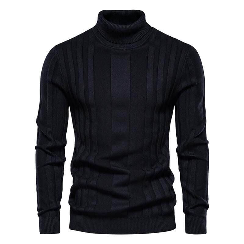 Adam™ - Striped Turtleneck